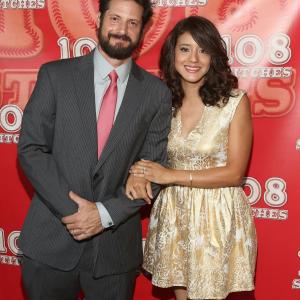 David Rountree and Rosie Garcia at event of 108 Stitches (2014)