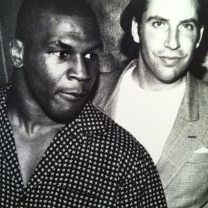 Mike Tyson  Henri Kessler at Whitney Houston  Clive Davis Event in NYC 1992