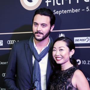 Jack Huston and Director Lulu Wang at Posthumous Premiere in Zrich