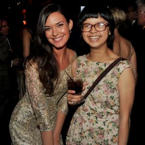 Odette Annable and Charlyne Yi at event of Hausas (2004)