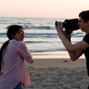Still of Michael Cera and Charlyne Yi in Paper Heart 2009