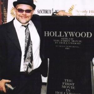 Thomas R Bond II  Biographs monument dedication for the first movie in Hollywood 2004
