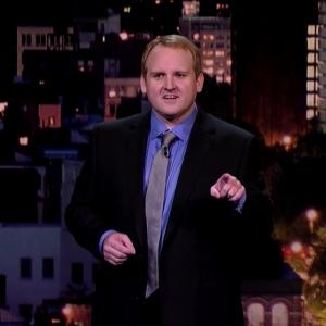 Comedian Paul Morrissey performs on The Late Show with David Letterman on CBS July 2014