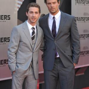 Josh Duhamel and Shia LaBeouf at event of Transformers: Revenge of the Fallen (2009)