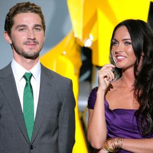 Shia LaBeouf and Megan Fox at event of Transformers Revenge of the Fallen 2009