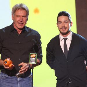 Harrison Ford and Shia LaBeouf at event of Nickelodeon Kids Choice Awards 2008 2008