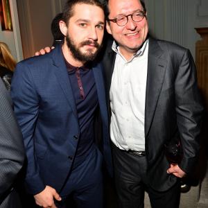 Shia LaBeouf and Michael Barker at event of The Company You Keep 2012