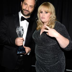 Judd Apatow and Rebel Wilson