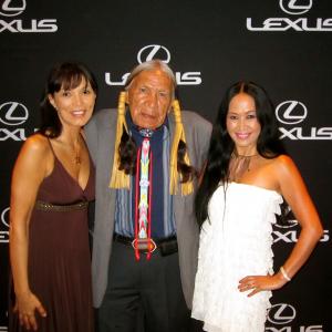 Carla-Rae, Saginaw Grant and Cher Cherokee @ Laugh Out Loud Latino's by Monarch Media Productions. LA