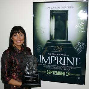 Carla-Rae and Best Supporting Actress Award, American Indian Film Institute