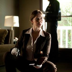 Katie Johnson as Detective Natalie Bradford in Crime Scene to Cold Hit