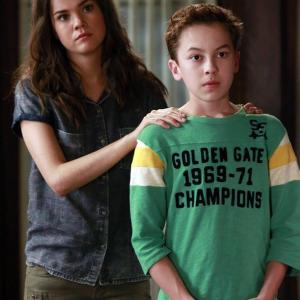 Still of Maia Mitchell and Hayden Byerly in The Fosters (2013)
