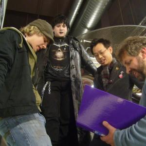 Cinema of Horror - working with main cast Andy Cheung, John Andrews and David Kendra