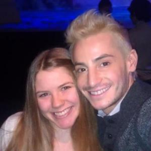 Annabelle Roberts and Ariana Grande's brother, Frankie Grande.