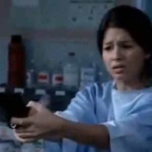 Angela Fuente as Inma Poveda Hospital central Telecinco