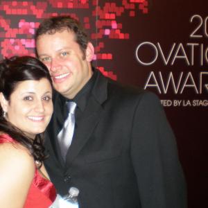 With HusbandActor CLARKE KOHLER at the 2007 LA Ovation Awards Nominated BEST FEATURED ACTRESS IN A MUSICAL