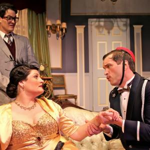 as Maria Merelli in LEND ME A TENOR at Actors Coop Theatre in Hollywood CA with Stephen Van Dorn and Nathan Bell