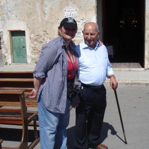 A SICILIAN ODYSSEY Director, Jenna Maria Constantine, on location in Ciminna, Sicily
