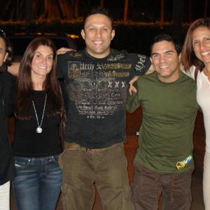 Halder Gomes, Cristina Gracie, Renzo Gracie, Gerson Sanginitto and Carina Sanginitto after MMA Event meeting.