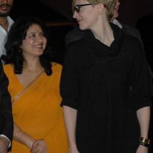 with Cate Blanchett at the launch of LEVIATHAN