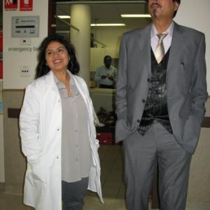 With Kanwaljeet Singh during shoot of VIRSA