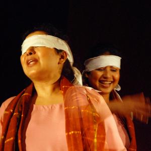 in and as GANDHARI, directed by Arvind Gaur