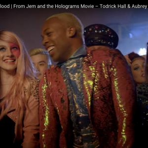 Todrick Hall & Aubrey Peeples Youngblood Jem and the Holograms video MTV