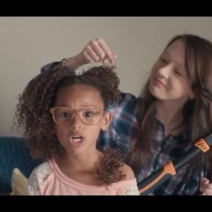Mary-Jessica Pitts and Sade Kimora Young, in The American Red Cross Babysitting PSA