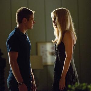 Still of Zach Roerig and Claire Holt in Vampyro dienorasciai (2009)