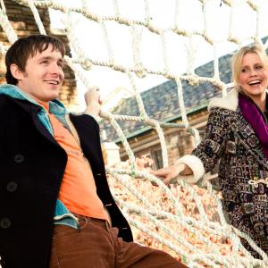 Still of Marshall Allman and Claire Holt in Blue Like Jazz (2012)