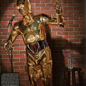 Chris F Bartlett as C3PO for the March 2013 issue of Wired Magazines Star Wars issue