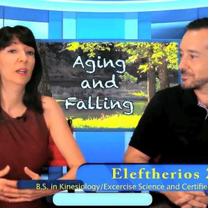 Dr. Luciana and her guest speaker on the Dr. Luciana Show - Aging and Falling