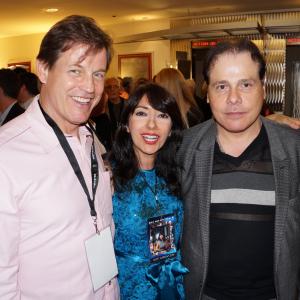 Luciana Lagana Frank DAngelo and Michael Par at the screening of the feature film by Frank DAngelo Big Fat Stone winner of 5 awards at the Action on Film International Film Festival on 82514