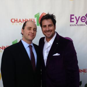 With Evan Golden at the Simply The Best Magazine Young Leaders In Philanthropy Event
