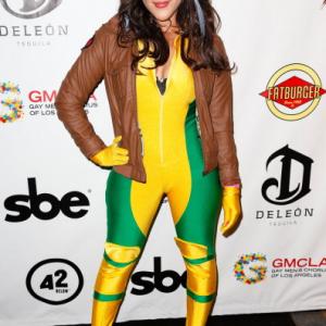 Ashley Holliday attends Fred & Jason's Annual Halloweenie Charity Event (2012)