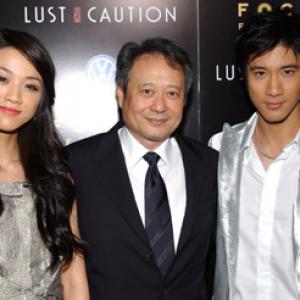 Ang Lee, Leehom Wang and Wei Tang at event of Se, jie (2007)