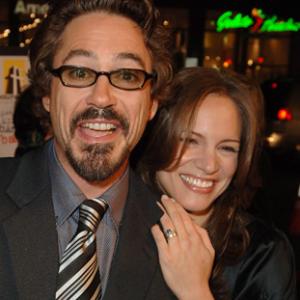 Robert Downey Jr. and Susan Downey at event of Kiss Kiss Bang Bang (2005)