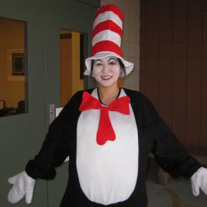 Lil Rhee as the Cat in the Hat