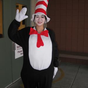 Lil Rhee as the Cat in the Hat