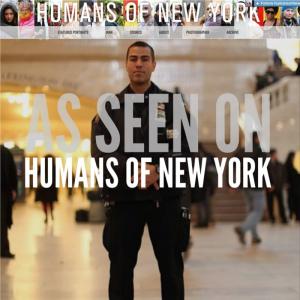 As seen on Brandon Stanton's HUMANS OF NEW YORK - 2014.