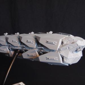 Battleship 14 scale model