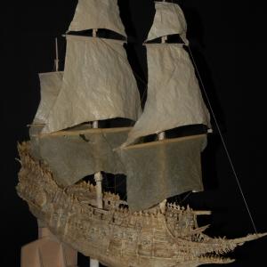 concept model of the Flying Dutchman for Pirates of the CaribbeanDeadmans Chest