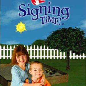 Alex Brown and Leah Coleman in Signing Time! Playtime Signs 2002