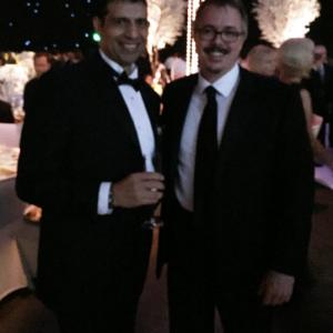 Producer ME Dusty Garza with Vince Gilligan CreatorProducer of Breaking Bad