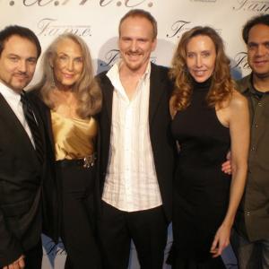Michael Coady with J Michael Brigs Jody Jaress and Kellie Koppel at the FAME Golden Globes AfterParty