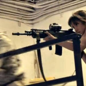 Lisa Catara as Anja in Modern Warfare Frozen Crossings a Corridor Digital Freddy Wong fan film