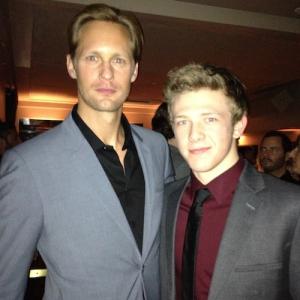 Alexander Skarsgard and Kevin Csolak at the NYC Premiere of Disconnect