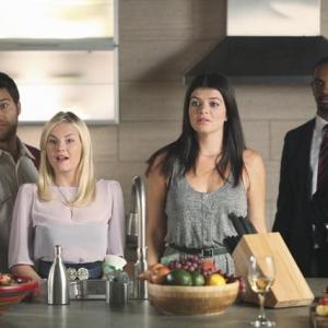 Still of Elisha Cuthbert Damon Wayans Jr Casey Wilson and Eliza Coupe in Happy Endings 2011