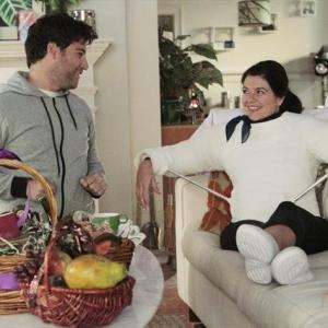 Still of Carin Baer Matthew Del Negro Adam Pally and Casey Wilson in Happy Endings 2011