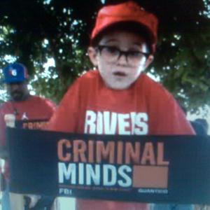 Andrew Astor as Young Spencer Reid on Criminal Minds